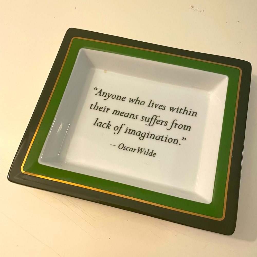 Zgallerie ceramic tray